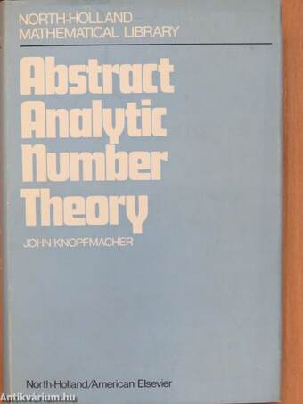 Abstract Analytic Number Theory