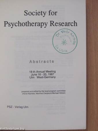 Society for Psychotherapy Research