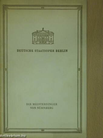 Die Meistersinger von Nürnberg