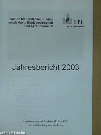 Jahresbericht 2003