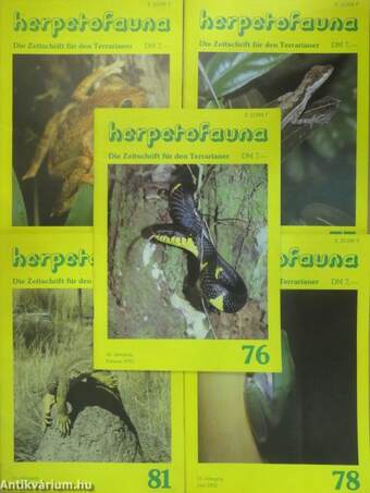 Herpetofauna 1992. (nem teljes évfolyam)