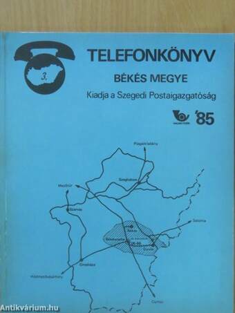 Telefonkönyv - Békés megye 1985