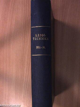 Rádiótechnika 1958-1959. január-december