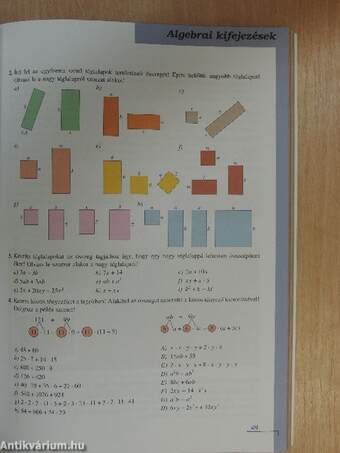 Matematika tankönyv 8/I.