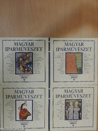 Magyar Iparművészet 2003/1-4.
