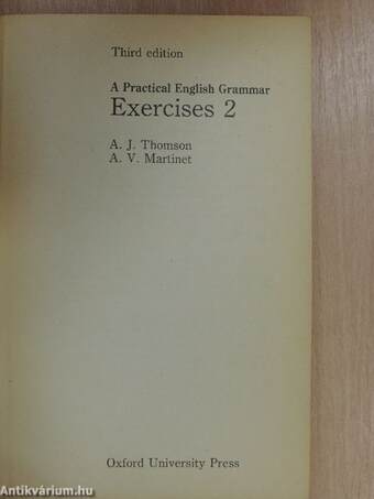 A Practical English Grammar Exercises 2