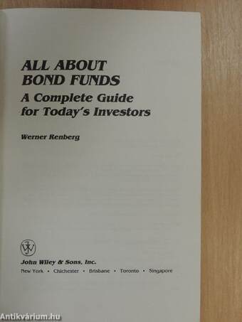 All About Bond Funds