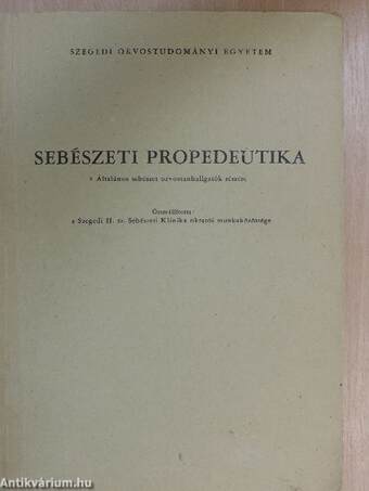 Sebészeti propedeutika