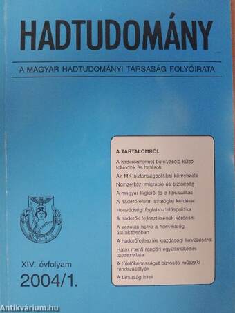 Hadtudomány 2004/1-4.