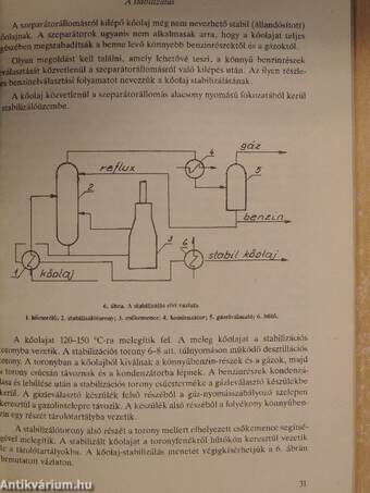 A kőolajfeldolgozás technológiája I-III.