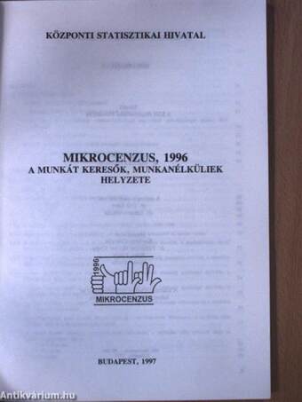 Mikrocenzus, 1996