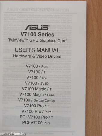 Asus V7100 Series