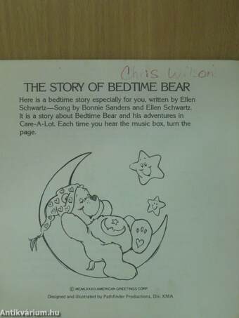 The Story of Bedtime Bear