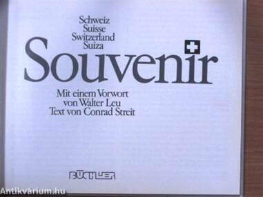 Schweiz/Suisse/Switzerland/Suiza Souvenir