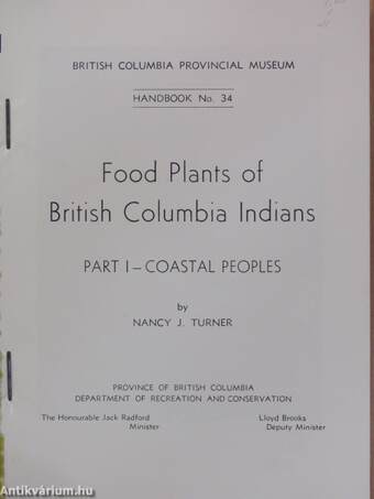 Food Plants of British Columbia Indians Part 1