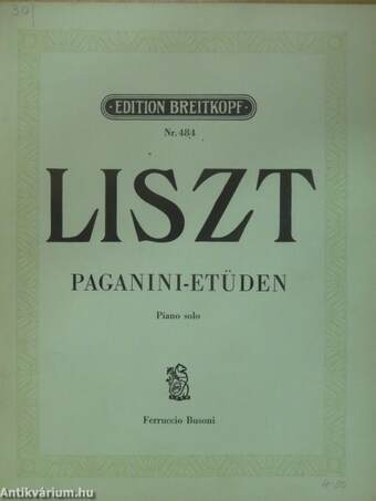 Paganini-etüden für Pianoforte zu Zwei Händen