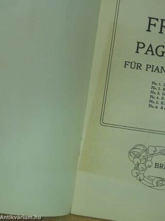 Paganini-etüden für Pianoforte zu Zwei Händen