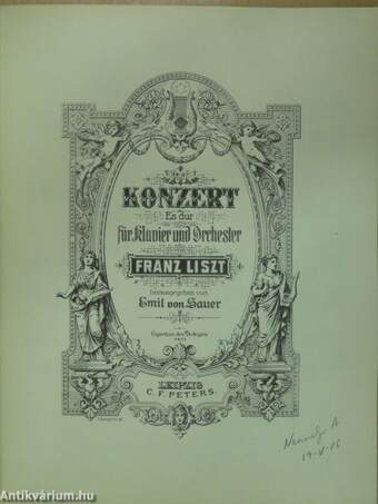 Konzert Es dur für Klavier und Orchester