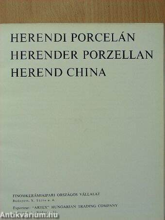 Herendi porcelán