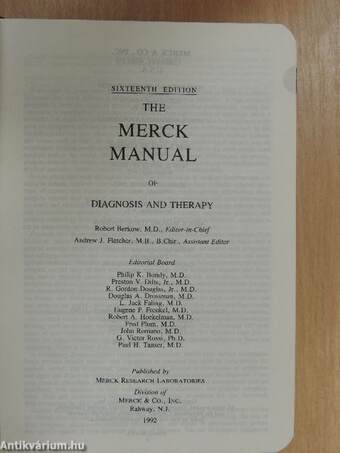 The Merck Manual