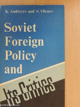 Soviet Foreign Policy and Its Critics