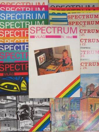 Spectrum Világ 4-17., 19-24. (nem teljes gyűjtemény)