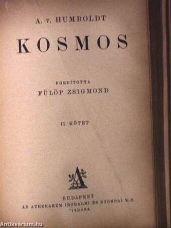 Kosmos I-II./A biológia modern problémái