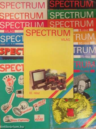 Spectrum Világ 1-13. (nem teljes gyűjtemény)