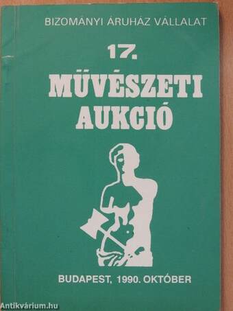 Bizományi Áruház Vállalat 17. Művészeti aukció
