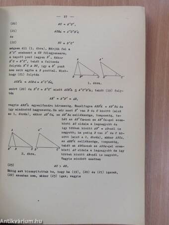 A matematika alapjai I/1-2, II/1-2