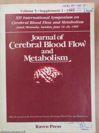 Journal of Cerebral Blood Flow and Metabolism 1985 Volume 5, Supplement 1