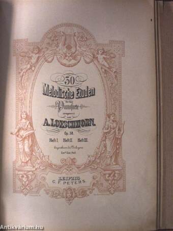 Etüdök 1-30./Lyrische Stücke/Klavier-Studen I./Melodische Etuden I-III.