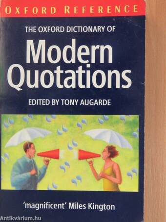 The Oxford Dictionary of Modern Quotations