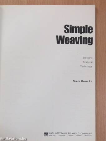 Simple Weaving