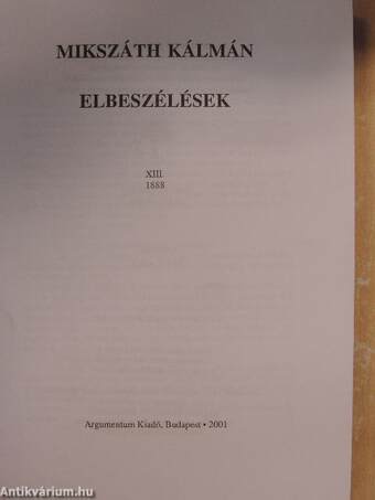 Elbeszélések XIII.