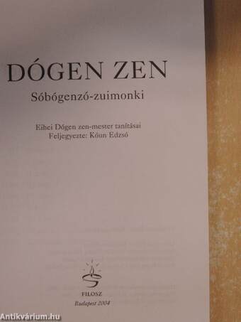 Dógen zen