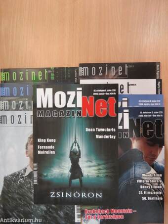 MoziNet magazin 2006. (nem teljes évfolyam)