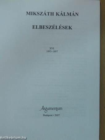 Elbeszélések XVI.