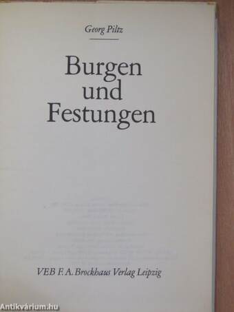 Burgen und Festungen