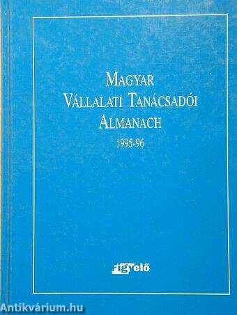 Magyar Vállalati Tanácsadói Almanach 1995-1996