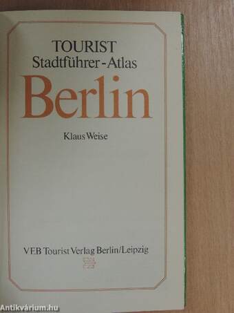 Berlin Stadtführer Atlas