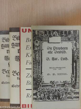 Biblia/das ist/die gantze Heilige Schrifft Deudsch 1-2./Zu Martin Luther: Biblia