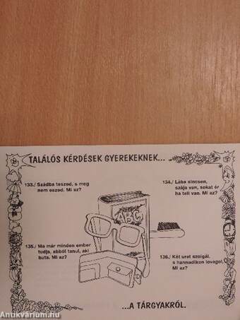 Találós kérdések gyerekeknek