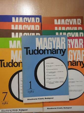 Magyar Tudomány 1982. január-december