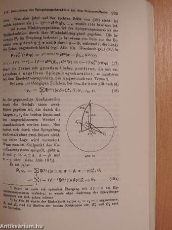 Gruppentheorie und ihre Anwendung auf die Quantenmechanik der Atomspektren