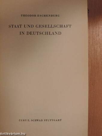 Staat und Gesellschaft in Deutschland