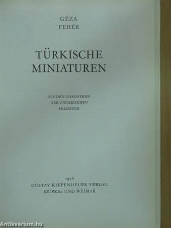 Türkische Miniaturen