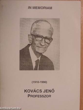 In memoriam Kovács Jenő professzor