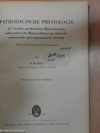 Pathologische Physiologie