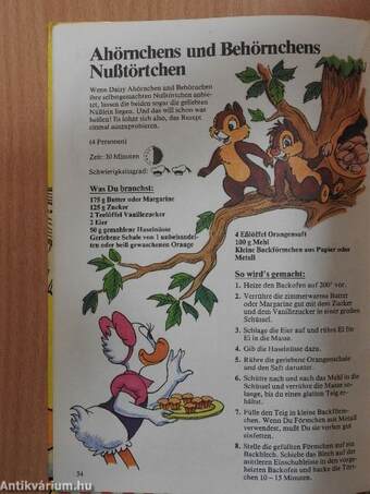 Donald Ducks Kochbuch